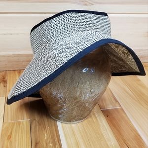 San Diego Hat Co. Ultrabraid Tan‎ and Black Roll Up Hook and Loop Closure